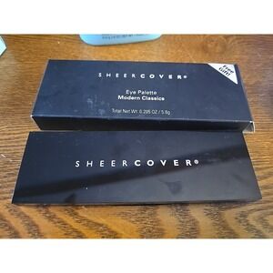 Sheer Cover Modern Classics Eye‎ Palette 0.205 W/Brush